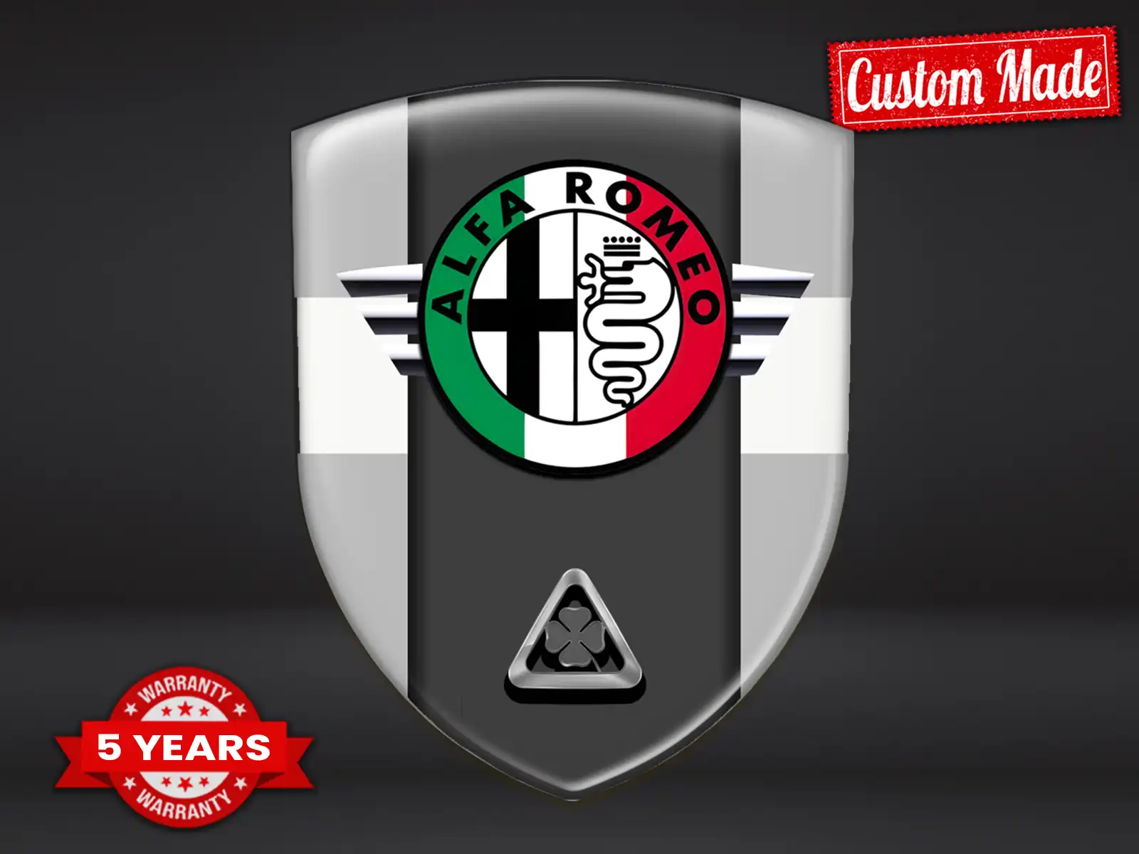 Alfa Romeo Decalcomanie Lunotto Auto Tuning Stellari Robuste